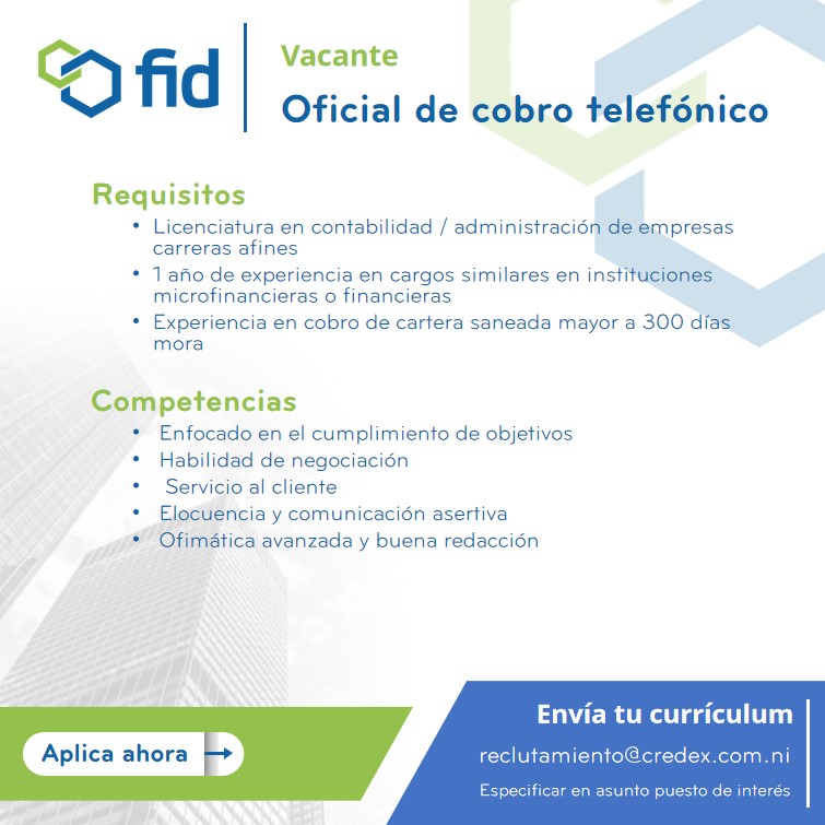 Lee más sobre el artículo Ejecutivo de Cobro Telefónico