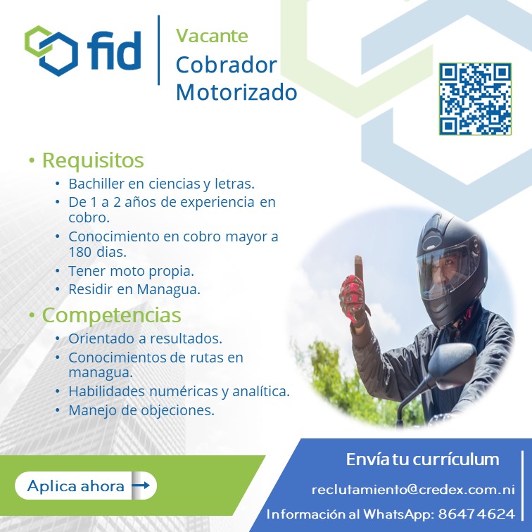 Lee más sobre el artículo Cobrador Motorizado